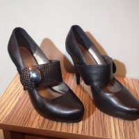 Нови пролетни обувки 38 размер кожени обувки удобни обувки обувки на ток, снимка 3 - Дамски ежедневни обувки - 39990276