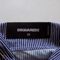 риза dsquared2 тениска блуза потник горнище фанела оригинал мъжка 52/M, снимка 5 - Ризи - 44687437