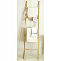 Бамбукова поставка за кърпи за баня, 2 модела