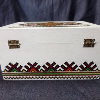 Кутия с народни шевици - ръчна изработка, снимка 7 - Подаръци за жени - 35443668
