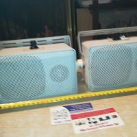 monacor eul-10/ws 2-way pa speakers-100v audio 2бр внос france, снимка 13 - Тонколони - 30315118