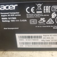 Компютър Acer Aspire /X  XC-830, снимка 3 - Работни компютри - 42079941