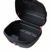 Пластмасов куфар (кутия) за багажник - за скутер или мотор. Универсален монтаж. Изчистен и функциона, снимка 3 - Аксесоари и консумативи - 29877440