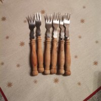 Нож и вилици, малки вилици, снимка 2 - Прибори за хранене, готвене и сервиране - 35471155