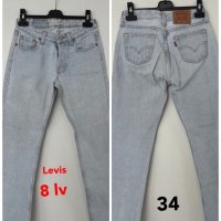 дънки панталони Levi’s GAP H&M 34/36/38, снимка 4 - Панталони - 38135108