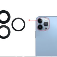 Стъкло за задна камера за iPhone 13 PRO, 13 PRO MAX, снимка 1 - Резервни части за телефони - 40538771