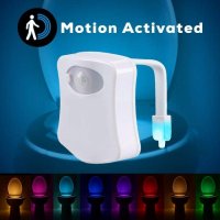 LED осветление за тоалетна чиния със сензор за движение – променящи се светлини, снимка 3 - Други стоки за дома - 39997106