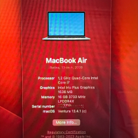 Apple MacBook Air Retina 13" 2020 Space Grey, снимка 6 - Лаптопи за работа - 44804637
