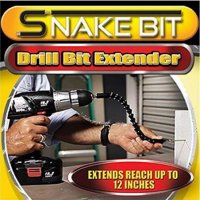 ПРОФЕСИОНАЛНА ОТВЕРТКА SNAKE BIT ТИП ЗМИЯ, 6 ПРИСТАВКИ, ЧЕРНА, снимка 3 - Отвертки - 37699969