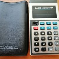 Ратро калкулатор CASIO Memory-8A, снимка 1 - Антикварни и старинни предмети - 37514623