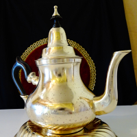 Кана,чайник бронз 1 кг. , снимка 4 - Антикварни и старинни предмети - 36470585