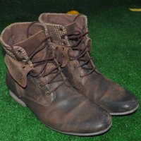 Естествена кожа обувки, снимка 2 - Мъжки боти - 34484804