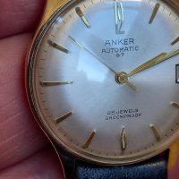 позлатен часовник Anker 67 automatic 25 jewels , снимка 8 - Мъжки - 44161400