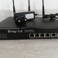 DrayTek Vigor 2920n Dual-WAN security router Firewall, снимка 1 - Рутери - 39855294