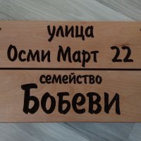 Табелка за врата, рекламни табелки , снимка 1 - Други стоки за дома - 32243245