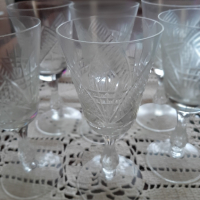 Кристални чаши за ракия,аператив, снимка 3 - Чаши - 44707925