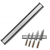 2924 Магнитна алуминиева поставка за кухненски ножове, снимка 4 - Аксесоари за кухня - 35355480