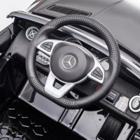 Акумулаторен КОЛА Licensed Mercedes Benz SLC300 12V с меки гуми с Кожена седалка, снимка 11 - Детски велосипеди, триколки и коли - 37014565