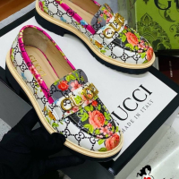 Gucci естествена кожа обувки, снимка 6 - Дамски ежедневни обувки - 44650218