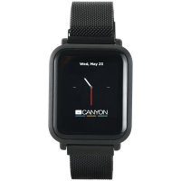Смарт часовник CANYON CNS-SW73BB Sanchal SW-73 Стилен, Ултра-тънък смарт часовник с метална верижка, снимка 1 - Смарт часовници - 30549560