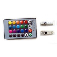 Многоцветни RGB LED крушки за габарити на кола, снимка 5 - Аксесоари и консумативи - 30938059