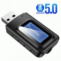 Bluetooth USB Аудио приемник - предавател 3 в 1, снимка 1 - Bluetooth слушалки - 29886444
