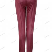 Дамски модни панталони от еко кожа, 3цвята - 023, снимка 7 - Панталони - 39436596