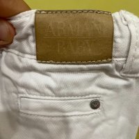ARMANI BABY нови дънки 3м размер, снимка 5 - Панталони и долнища за бебе - 33698742