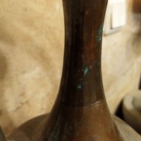 Стар арабски гравиран ибрик, снимка 3 - Антикварни и старинни предмети - 31086588