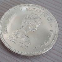 1 сребърен долар 1977 година Канада Елизабет II сребро ТОП, снимка 5 - Нумизматика и бонистика - 35278365