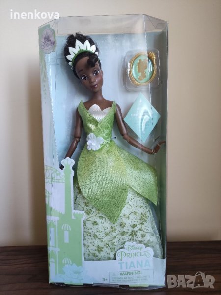 Оригинална кукла Тиана - Принцесата и жабокът Disney store Дисни стор, снимка 1