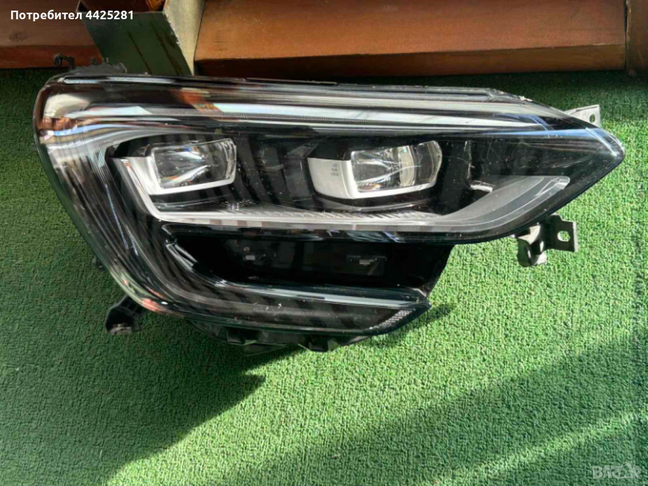 фар десен Renault Megane IV  led pure vision 2015-2019 г. #503S. 260103612R, снимка 1