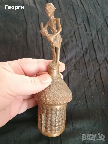 Красива бронзова камбана, снимка 1