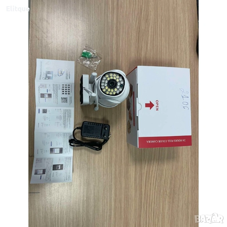 2106 КУПОЛНА БЕЗЖИЧНА КАМЕРА 28LED, снимка 1