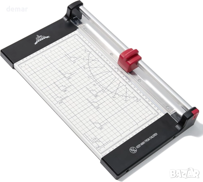 Ротационен тример за хартия JIELISI, до 10 листа, дължина на рязане 30 см, снимка 1