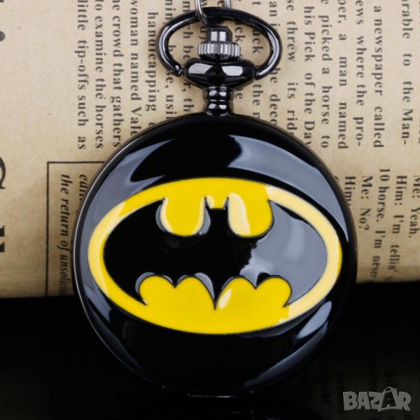 Нов Джобен часовник Батман Batman екшън герой човека прилеп, снимка 1