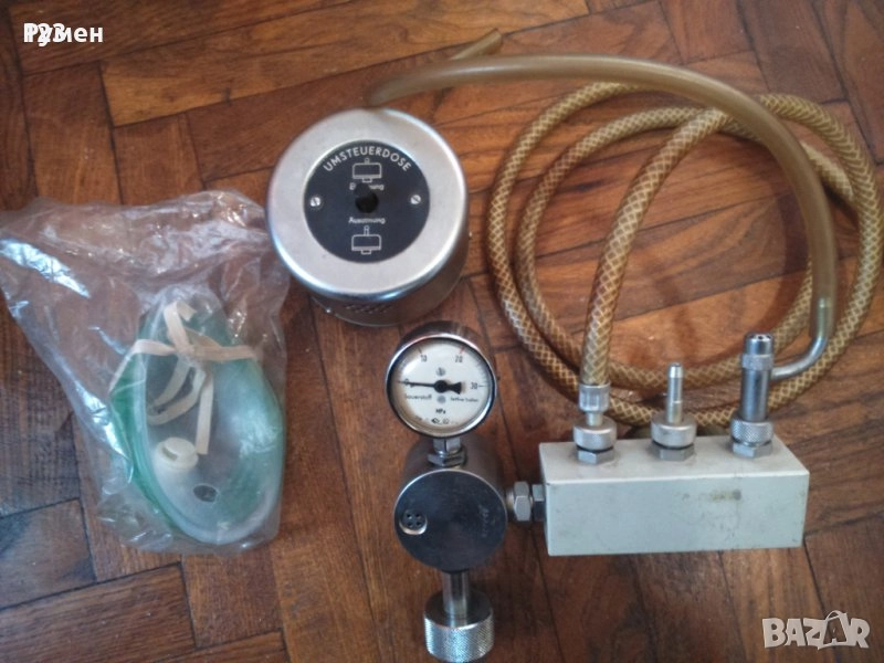 Медицински редуцил вентил за медицинска кислородна бутилка , снимка 1