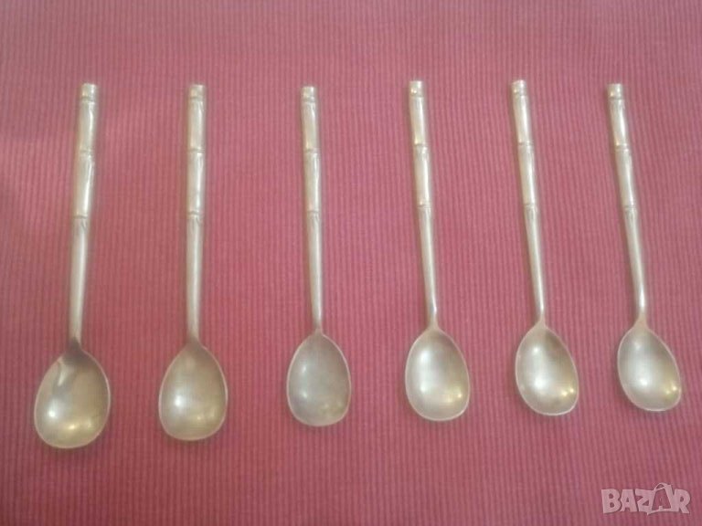 Стари лъжици месинг, бронз. , снимка 1