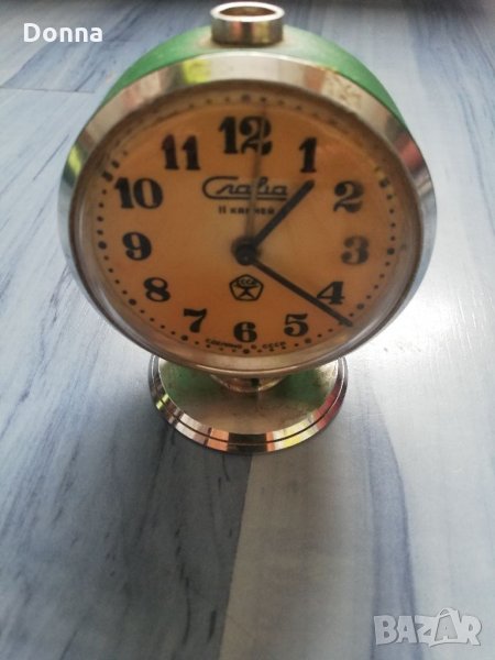 Стар часовник "Слава" за колекционери, снимка 1