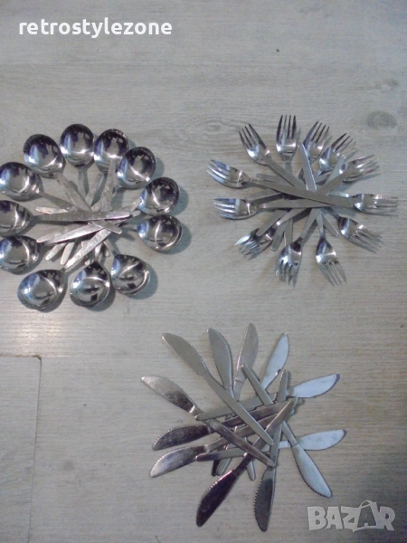 № 8323 Комплект прибори за хранене ROSTFRITT STAL, снимка 1