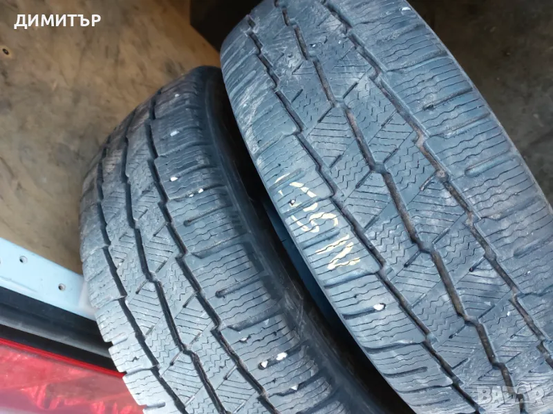 2бр зимни гуми MICHELIN 205/65/16C 107T DOT 2421 , снимка 1