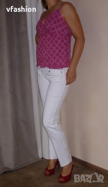 Елегантен топ с къдрички Next, снимка 1