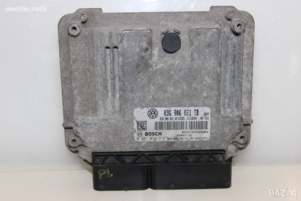 Моторен компютър Skoda Octavia II (2004-2008г.) 03G906021TB / 03G 906 021 TB / 0281014711 / EDC16U34, снимка 1
