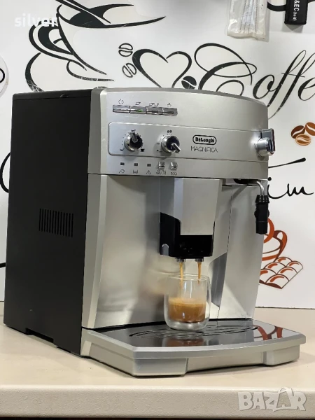 Кафемашина кафе автомат delonghı magnifica с гаранция, снимка 1