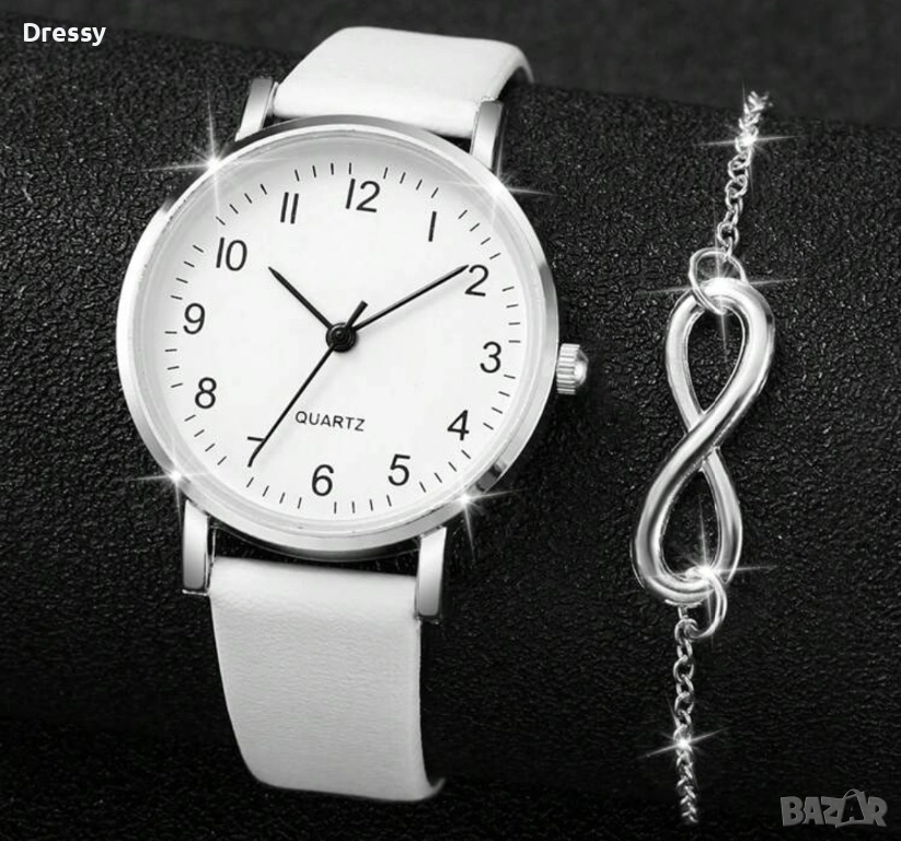 Дамски часовник с гривна, снимка 1