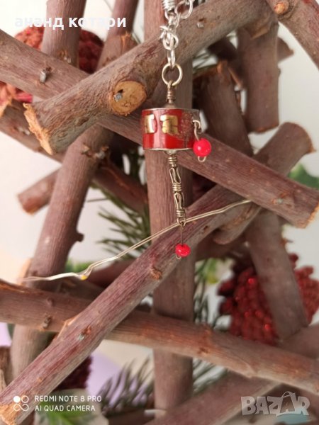 59 Медальон с въртящо колело от корал, снимка 1