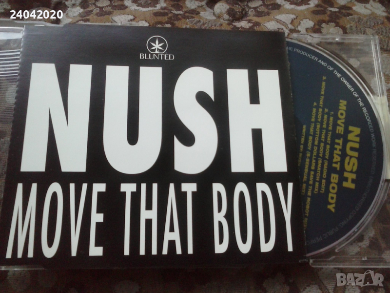 Nush – Move That Body CD single, снимка 1