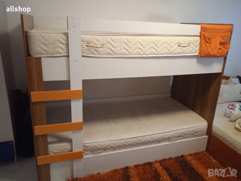 Двуетажно легло 90/200 см, снимка 1