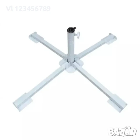 Стойка за чадър метална , сгъваема универсална, снимка 1