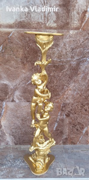 Италианска барокова колона - пиедестал , снимка 1